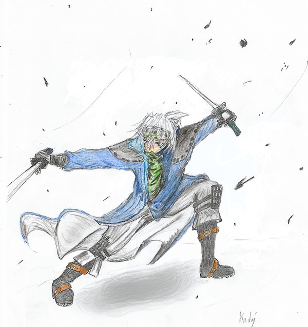 Kadaj- Kokoreth, dessin traditionnel
