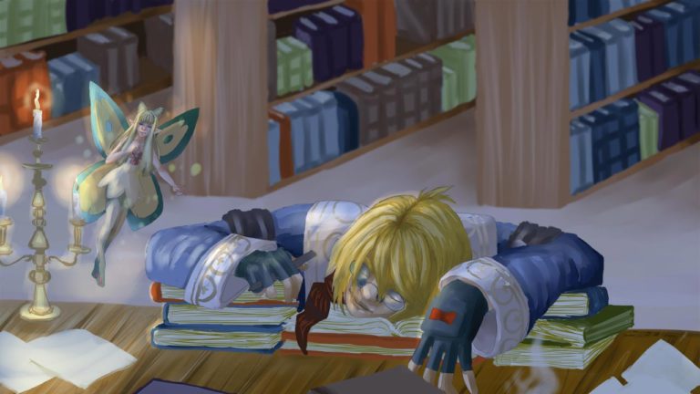 Exemple d'un des derniers dessin réalisé sur tablette graphique