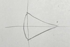 tutoriel oeil en vue de profil - ajout de la "soucoupe" de l'oeil